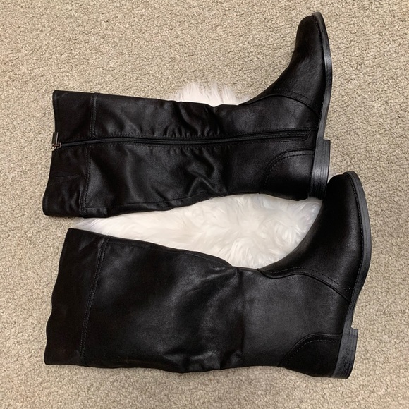 Bella Vita REBECCAII Mid Calf Boot, Black, 8.5 W - Picture 5 of 7